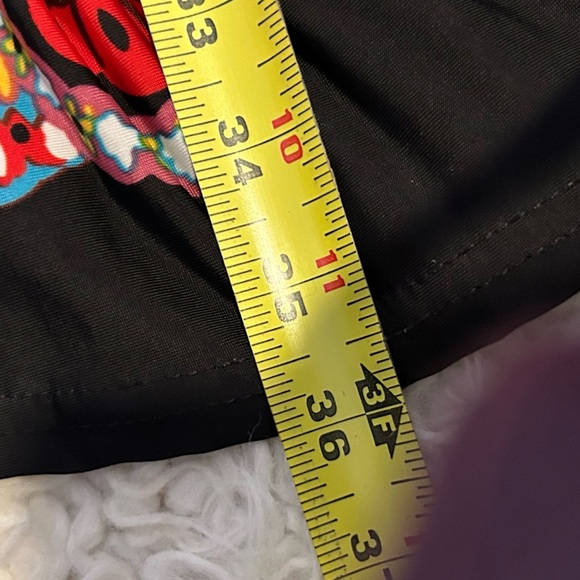 Ice Silk Women's 2XL Multi-Color Floral tunic dress Polyester Blend 3/4 Slv - Picture 5 of 6